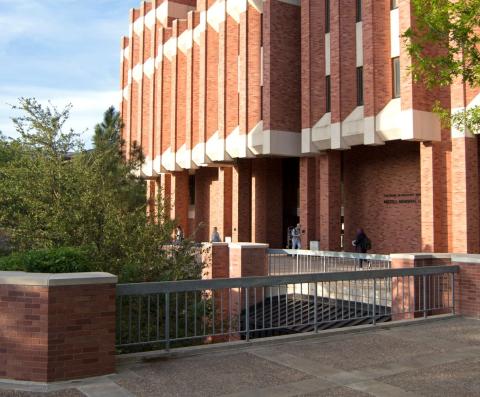 Exterior of Bizzell Memorial Library