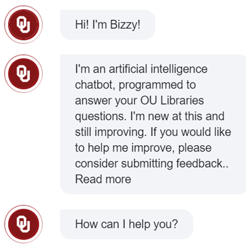 Libraries' Chatbot