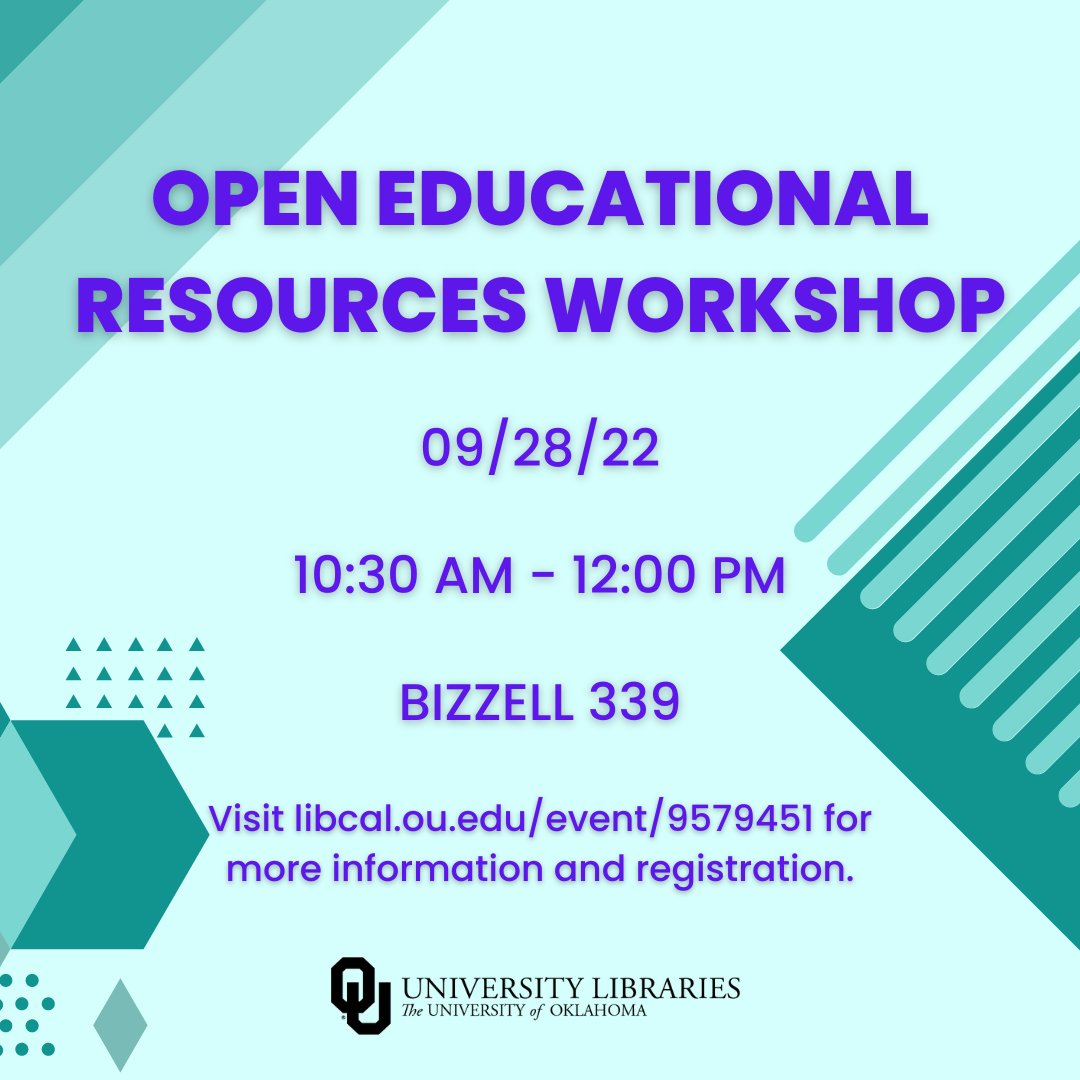 Open Educational Resources Workshop