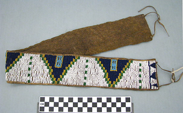 beaded belt from SMOMNH ethnology collection