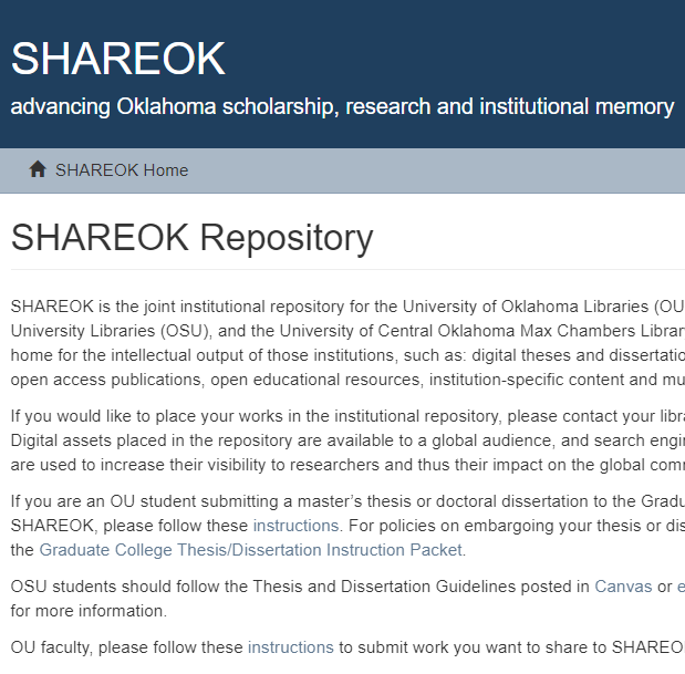 shareok Repository