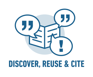 Discover reuse cite image book with quotes and exclamation bubbles