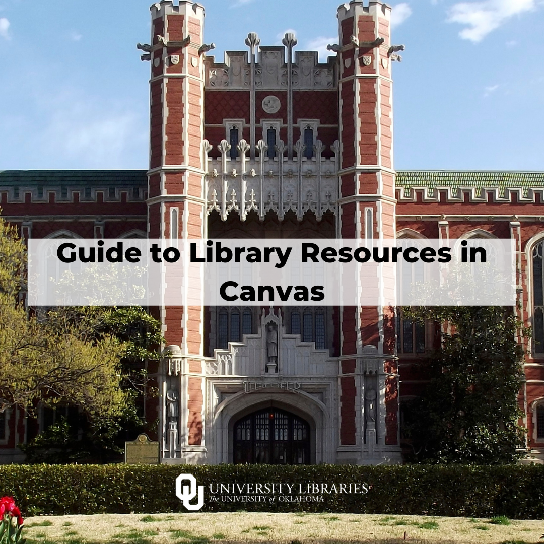 Guide to Library Resources in Canvas Video Thumbnail
