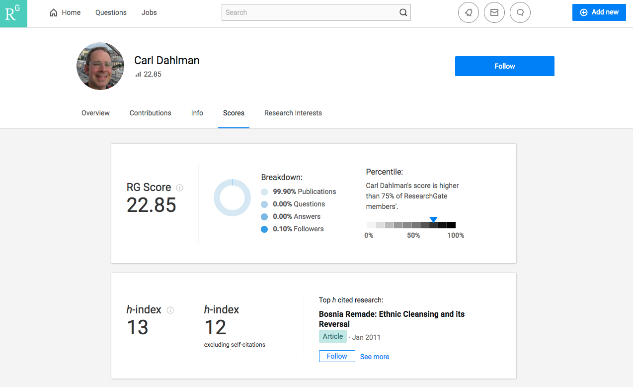 researchgate how to add publications