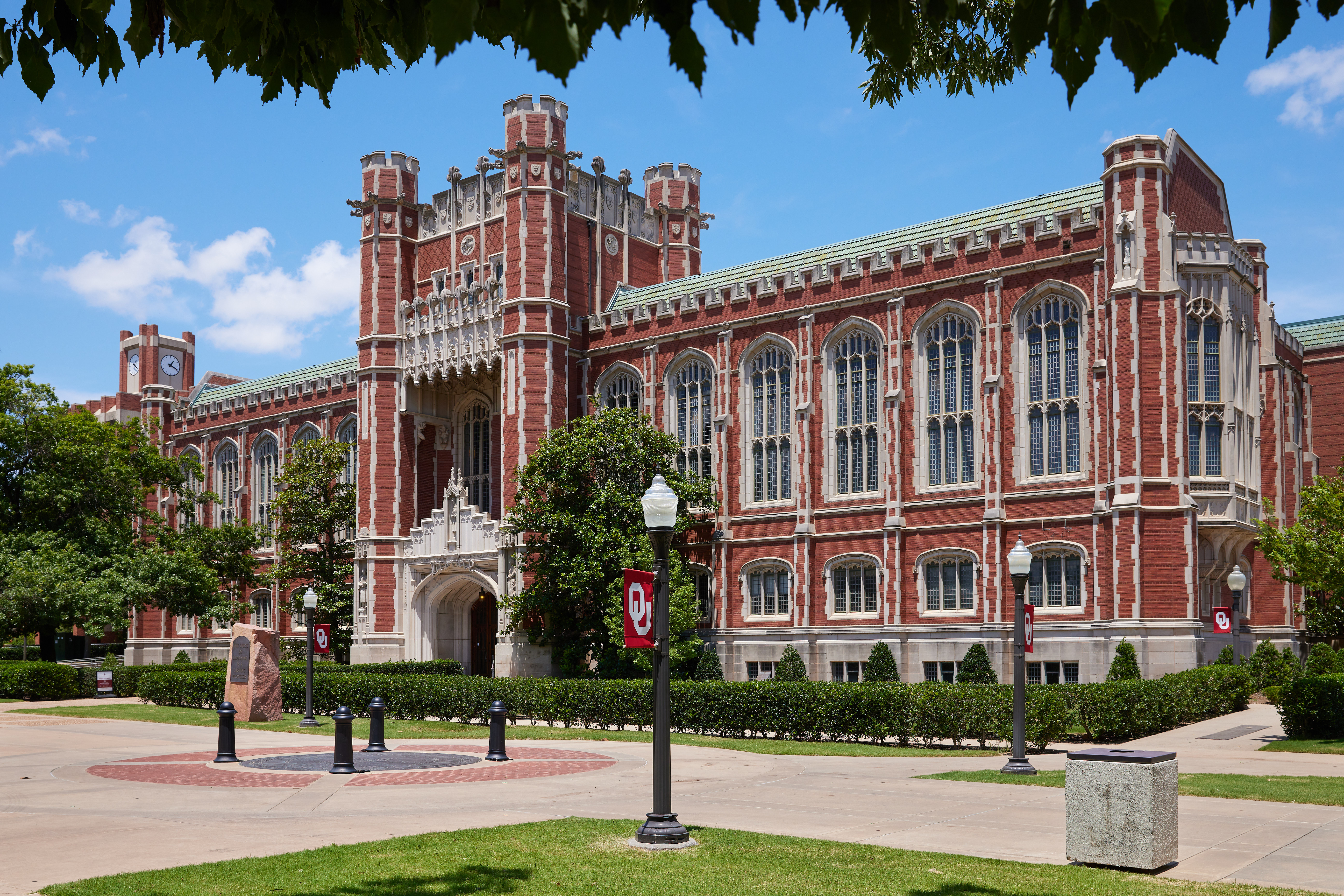 South entrance of Bizzell
