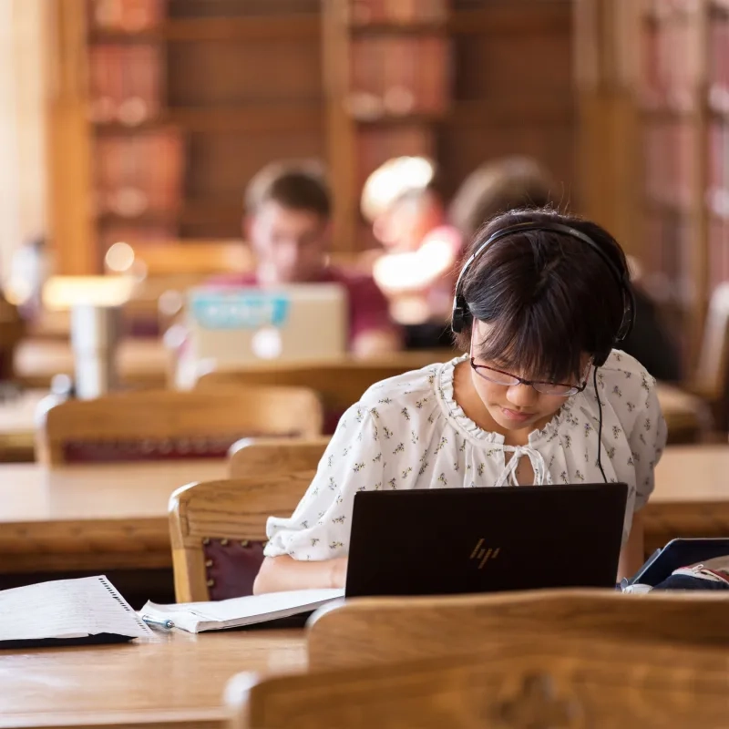 Peggy V. Helmerich Great Reading Room | OU Libraries