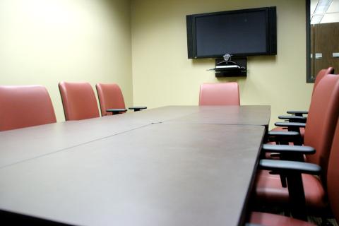 A conference room