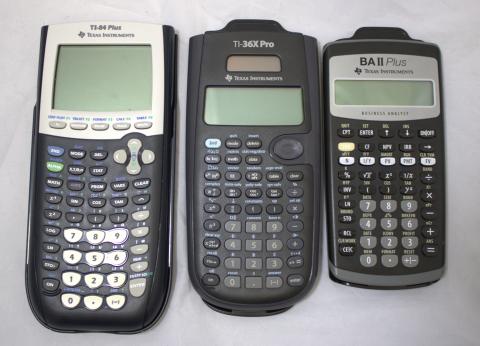 calculators available for rent