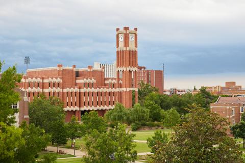 Norman campus clock tower