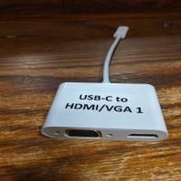 USB-C to VGA/HDMI adapter