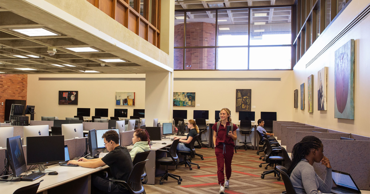 Laurel Ridge Computer Lab Loveridge Computer Lab | OU Libraries